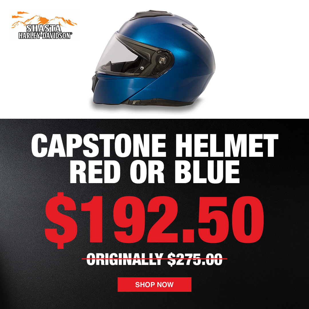 CAPSTONE Helmet RED OR BLUE