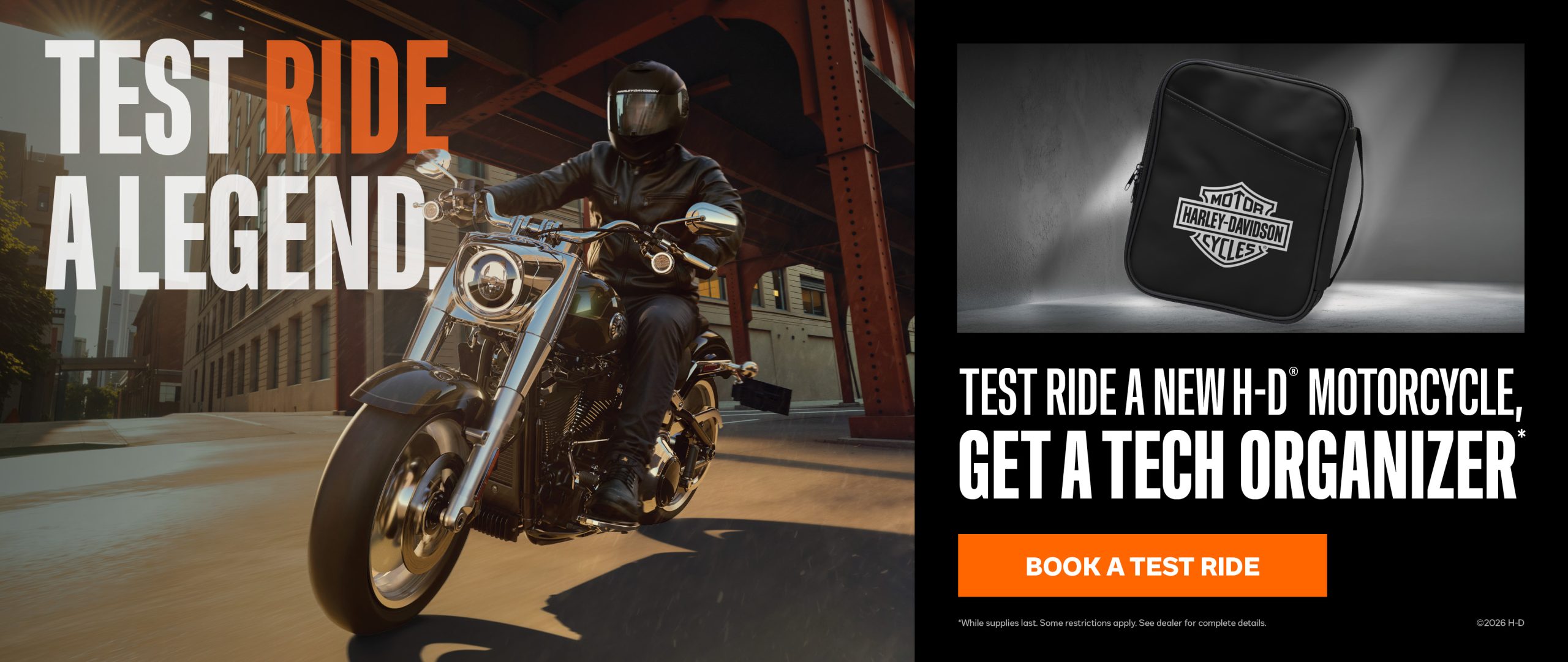 Test Ride A Legend