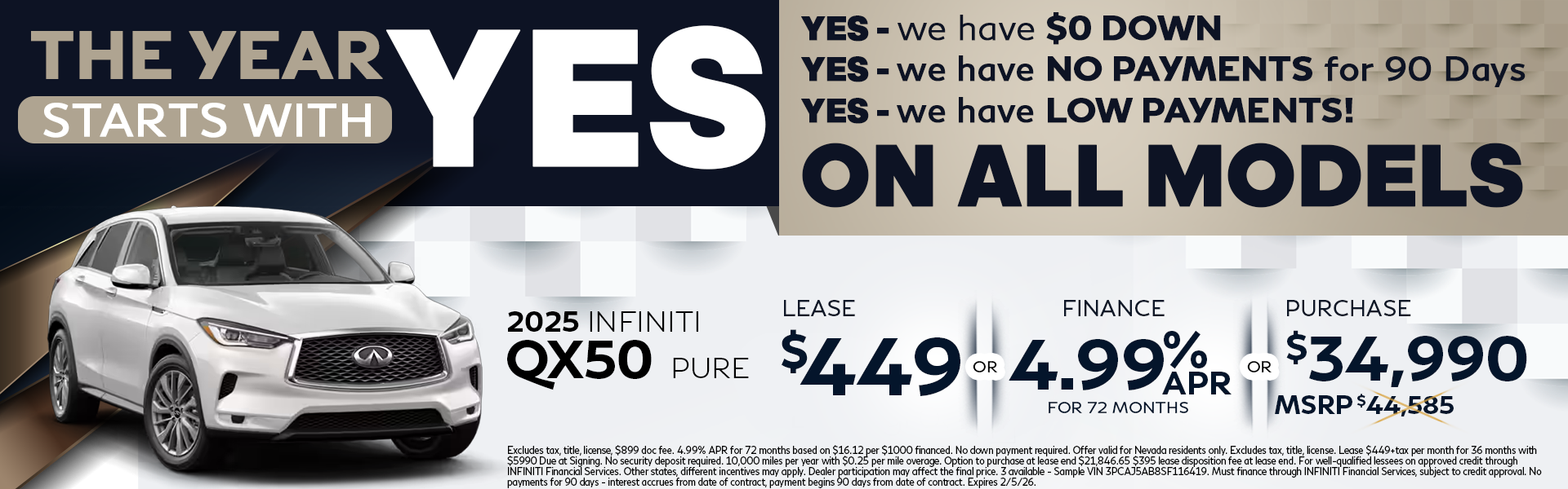 2025 INFINITI QX50