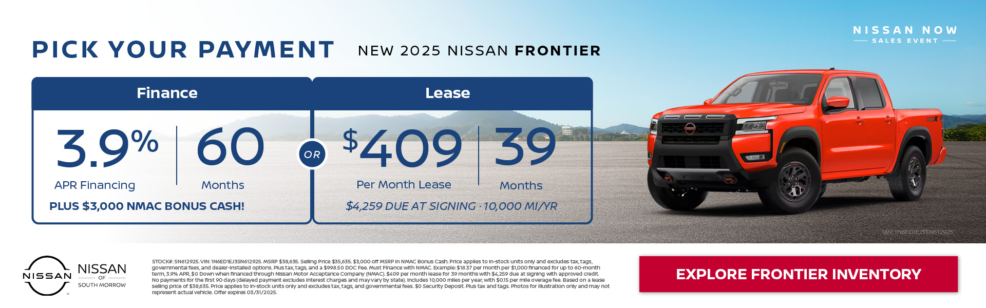 Frontier Offer