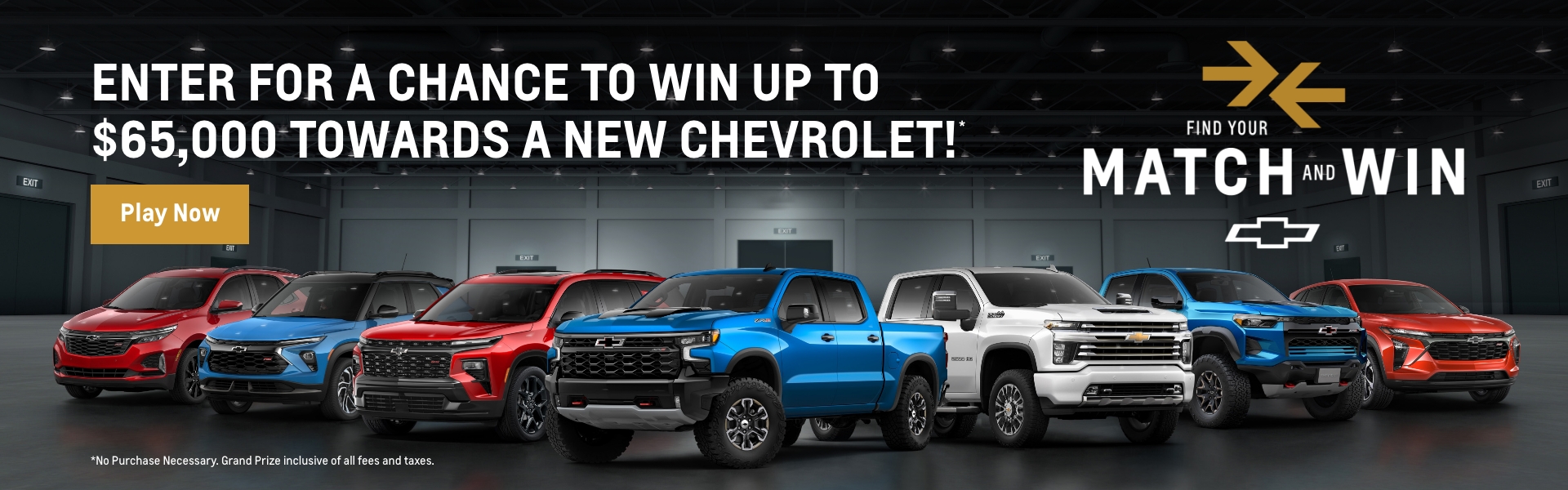 Match And Win Chevrolet Promo