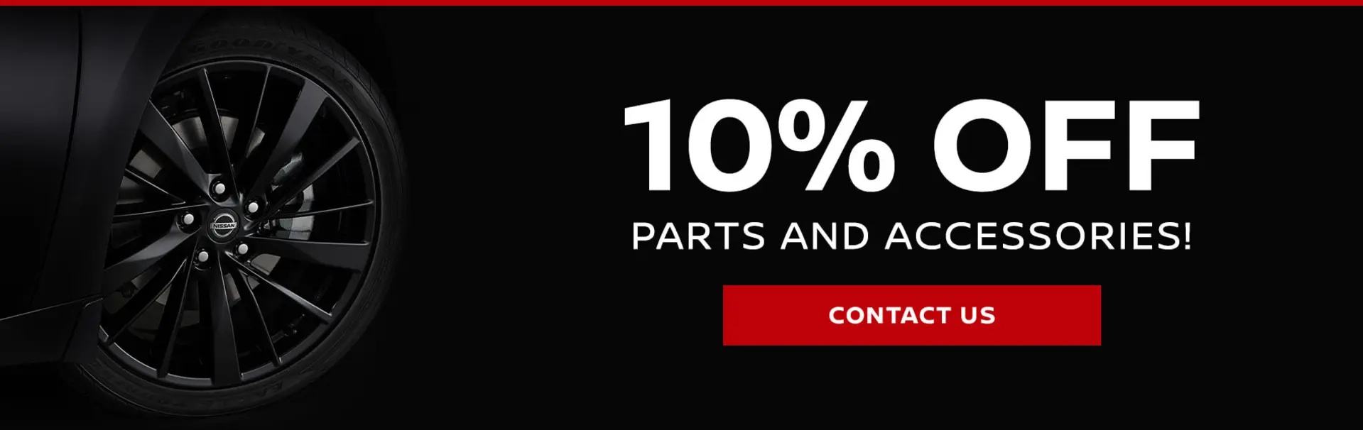 10% OFF Parts & Accessories