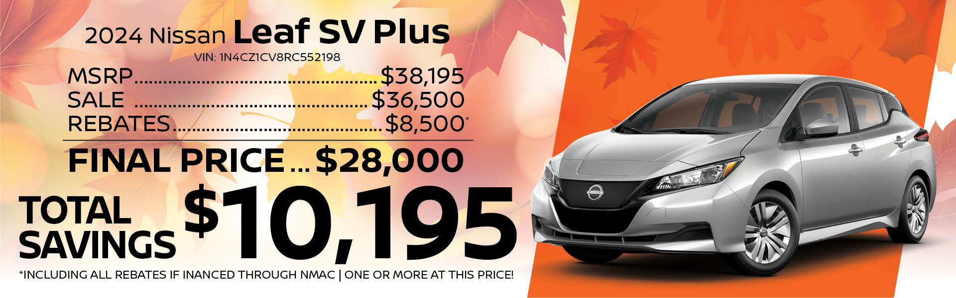 2024 Nissan Leaf Purchase offer