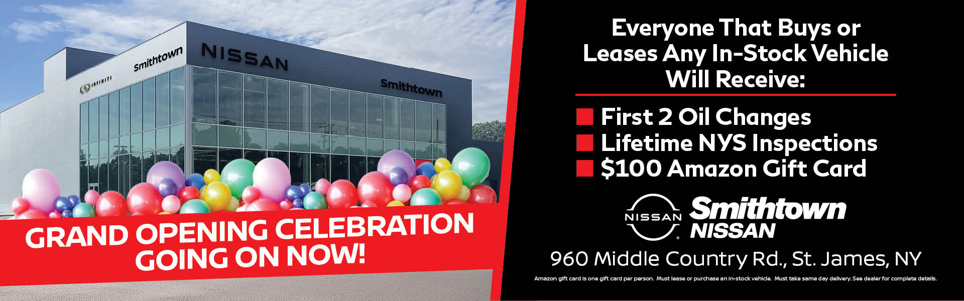 Grand Opening Celebration going on now