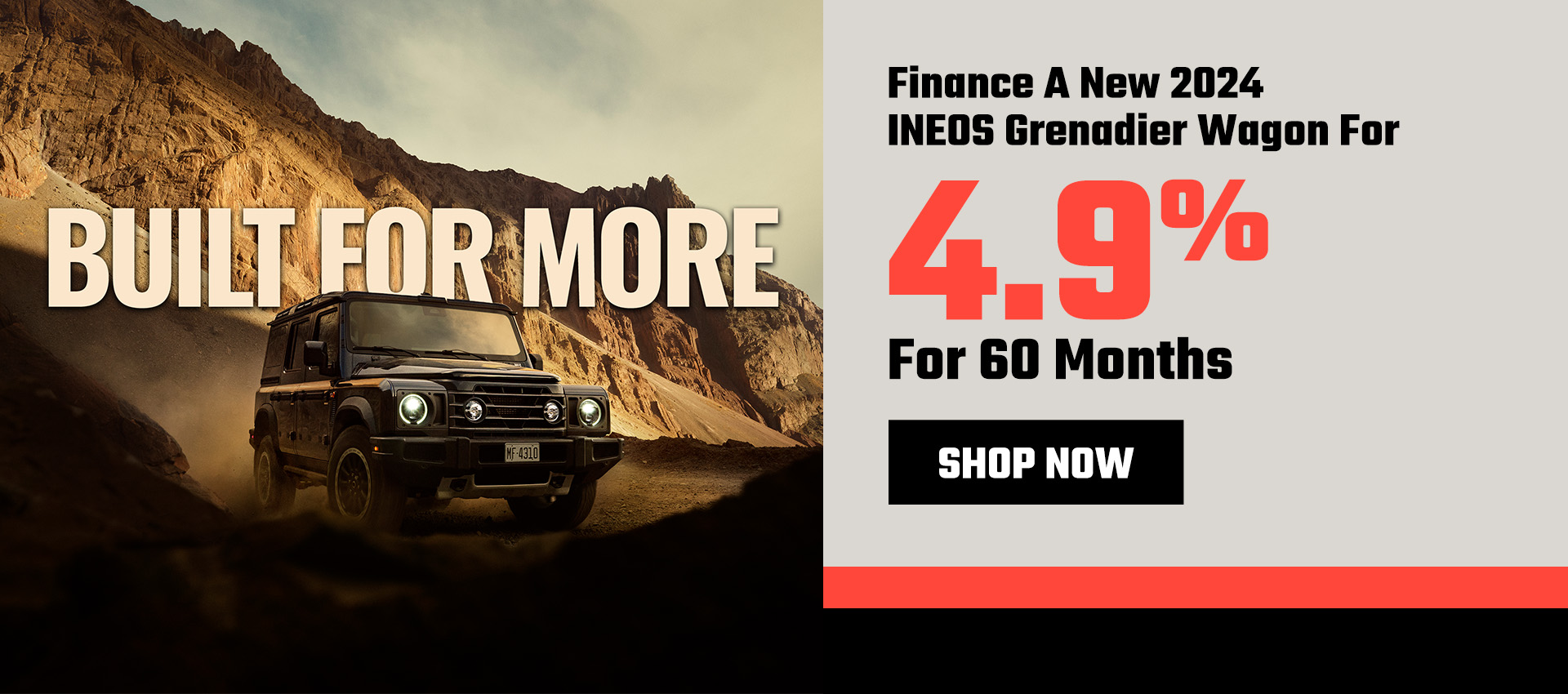 Grenadier offroading