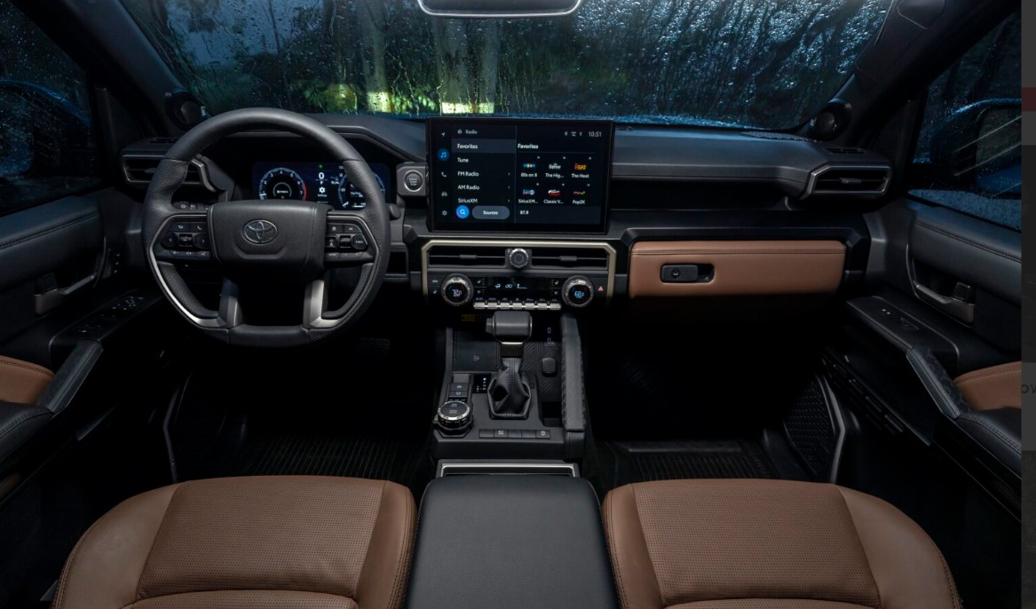 2025 Toyota 4Runner interior at Johnson City Toyota