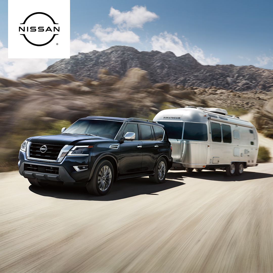 2024 Nissan Armada - Parked Beside the Mountain