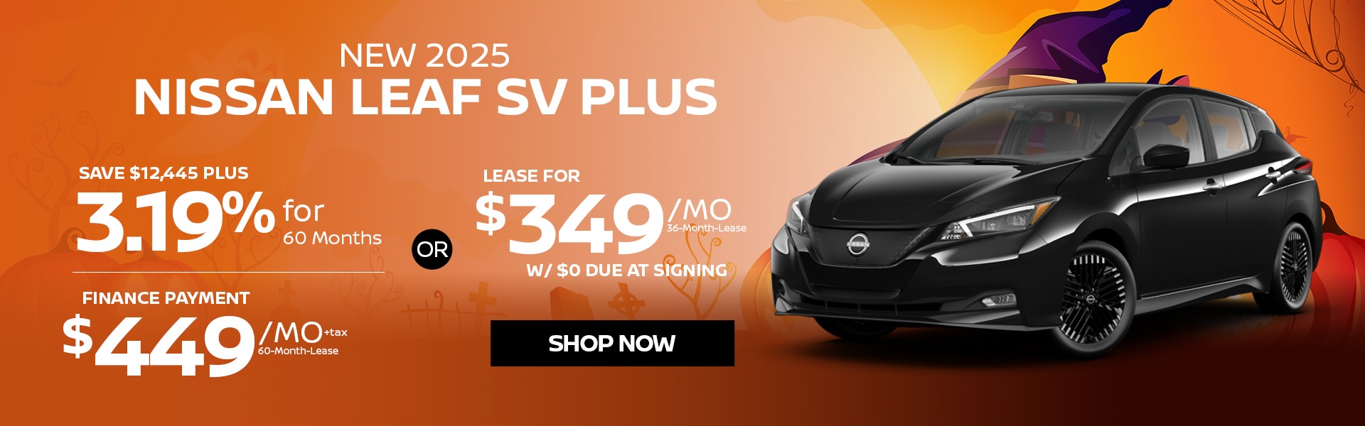 New 2025 Nissan Leaf SV Plus