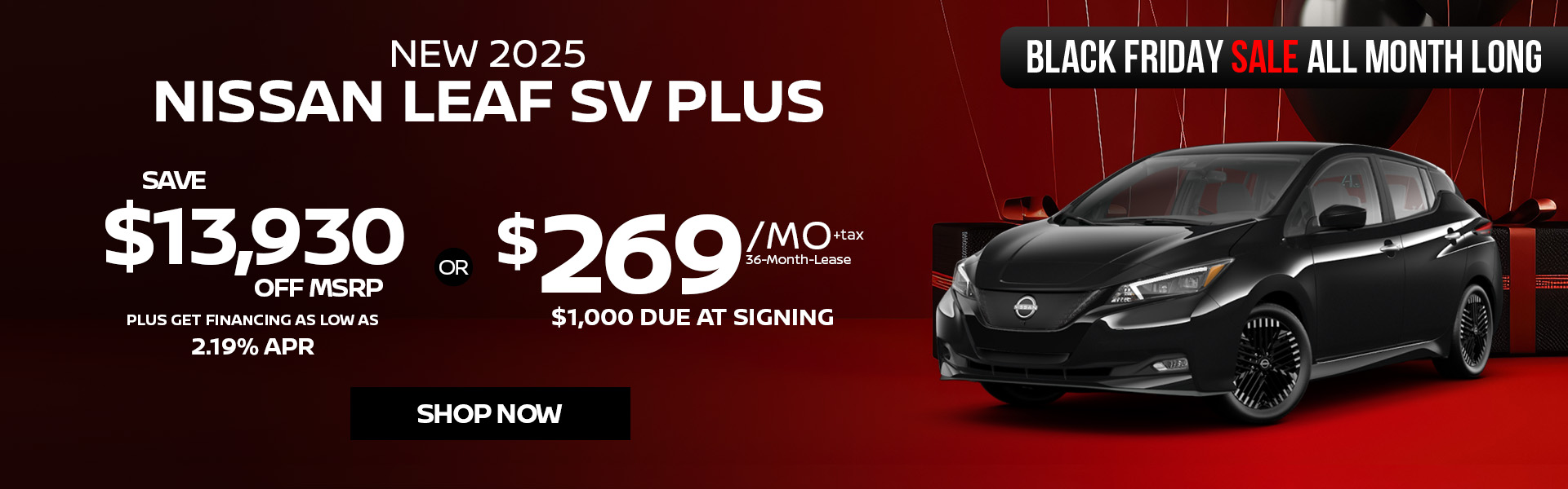 New 2025 Nissan Leaf SV Plus