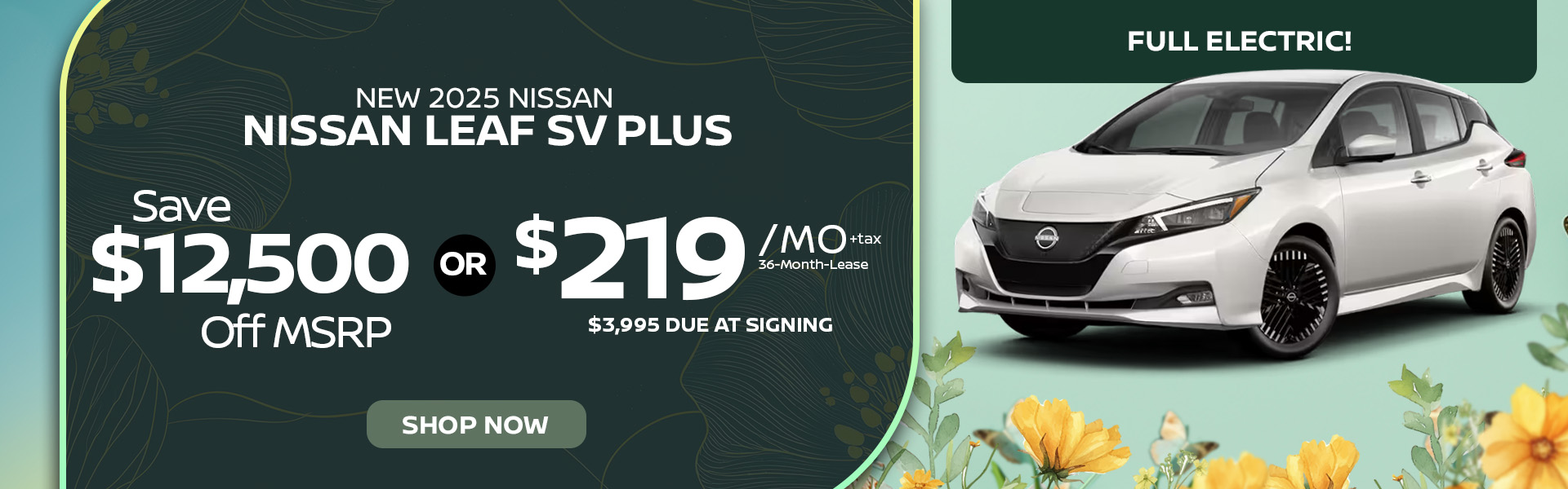 New 2025 Nissan Leaf SV Plus