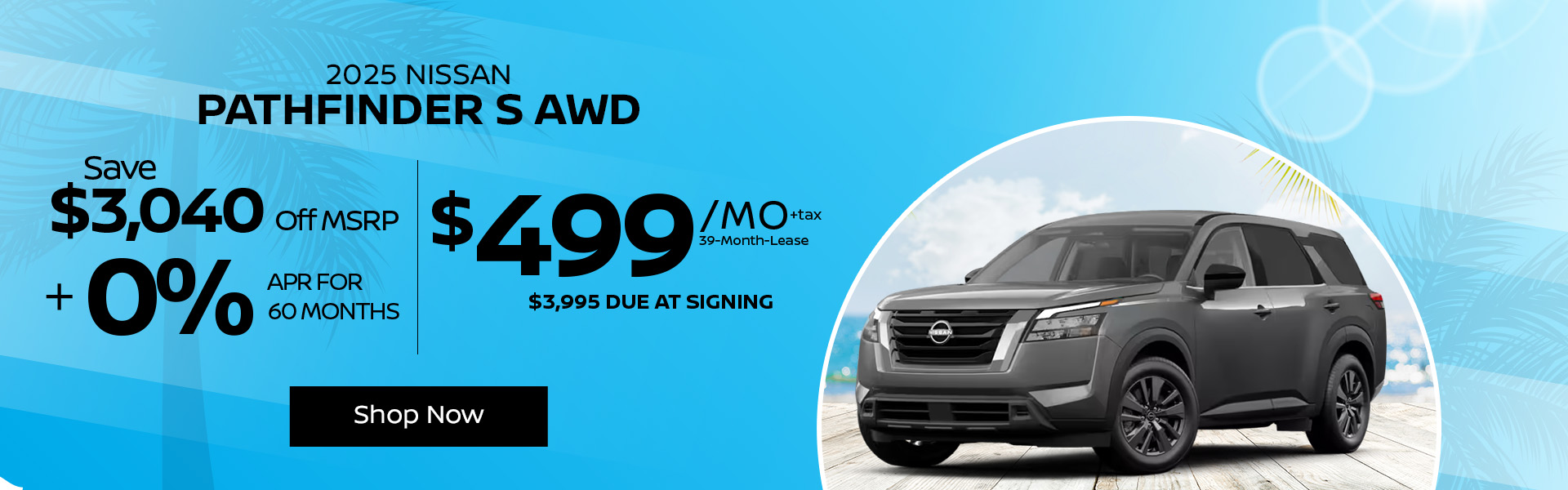 2025 Nissan Pathfinder S AWD