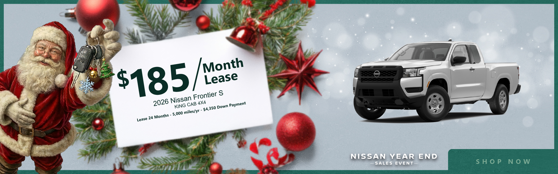 2026 NISSAN FRONTIER 4X4 KC “S”