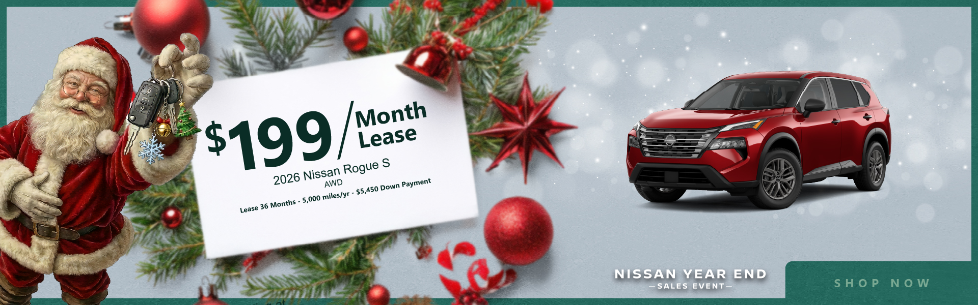 2026 NISSAN ROGUE “S” AWD