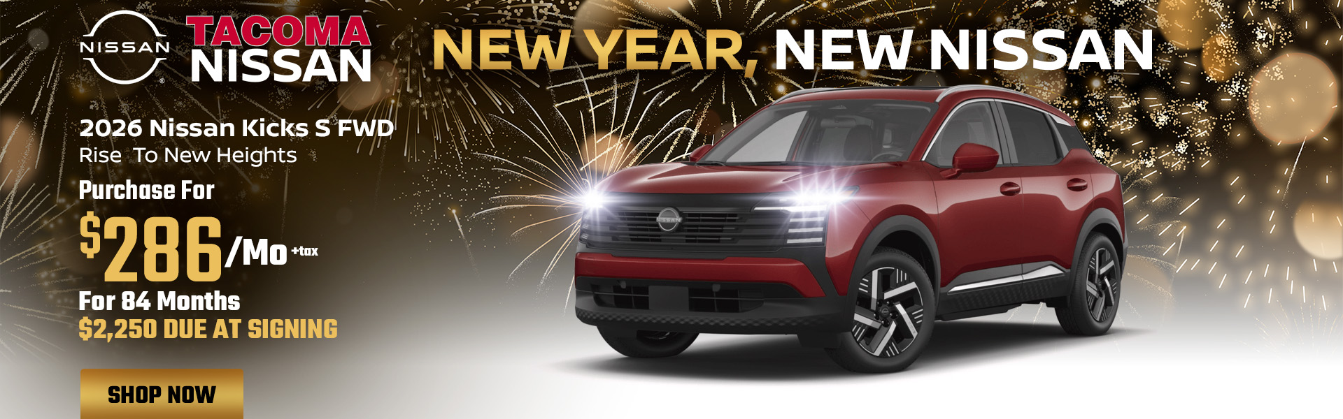 2026 NISSAN KICKS S FWD