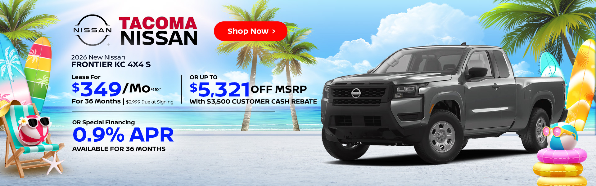 2026 NISSAN FRONTIER KC 4X4 S
