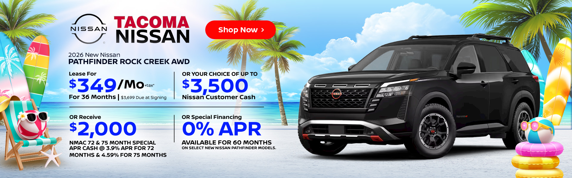 2026 NISSAN PATHFINDER ROCK CREEK AWD