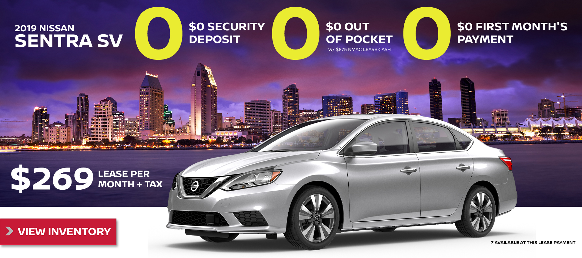Mossy Nissan - Sentra $269 Lease HP