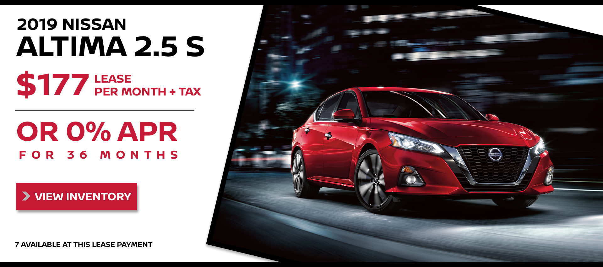 Mossy Nissan - Nissan Altima $177 Lease HP
