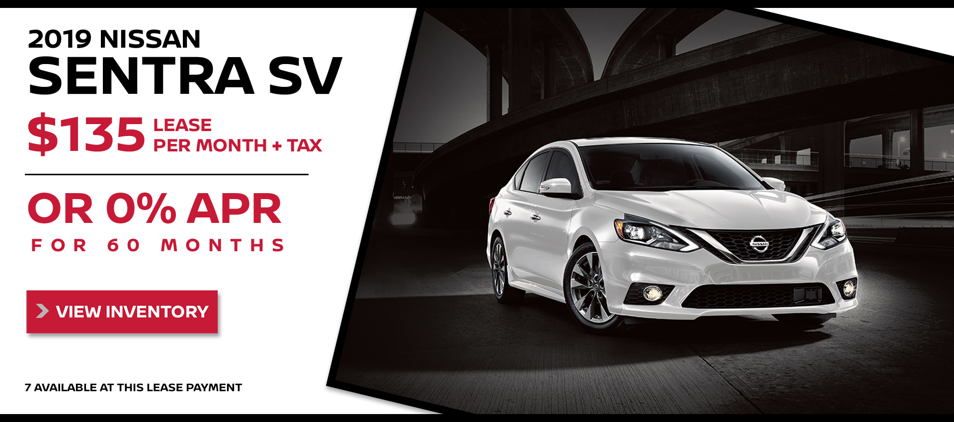 Mossy Nissan - Sentra $135 Lease HP
