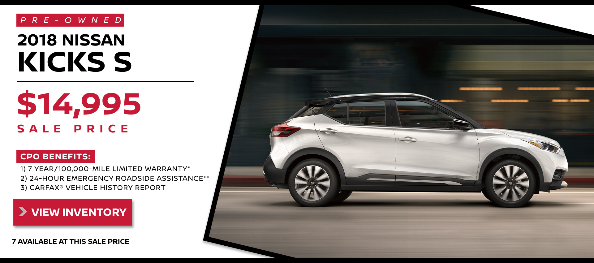 Mossy Nissan - PreOwned Kicks HP