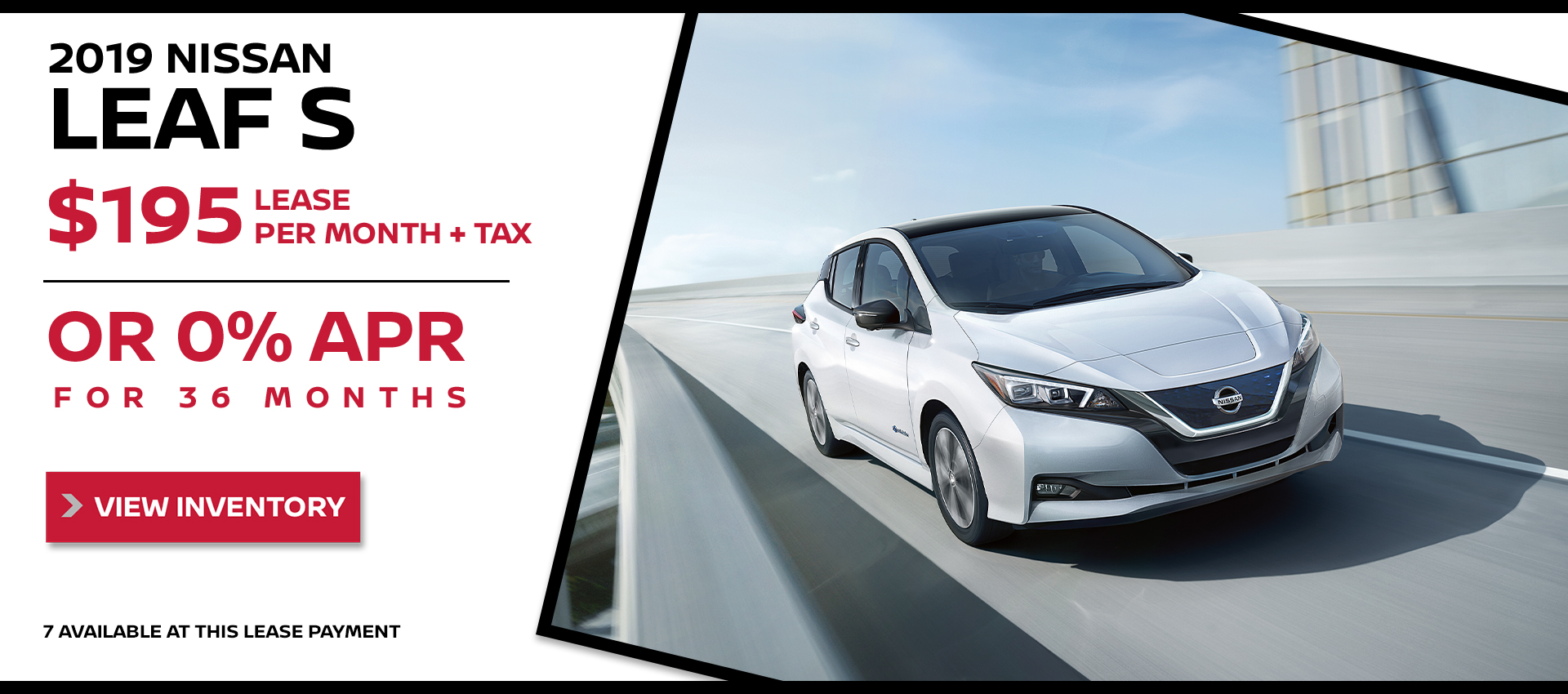 Mossy Nissan - Leaf $195 Lease HP