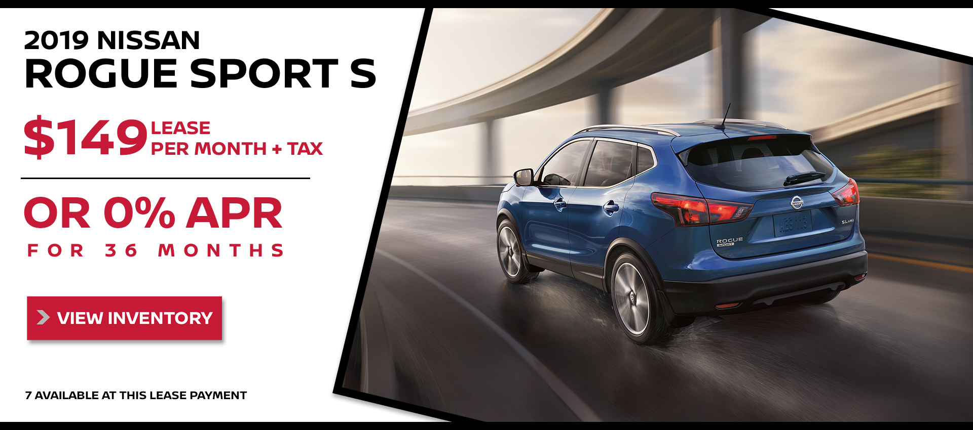 Mossy Nissan - Rogue Sport $149 Lease HP