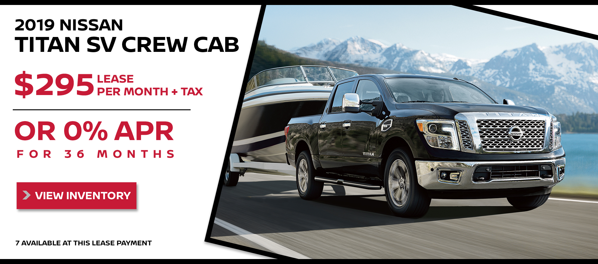 Mossy Nissan - Nissan Titan $295 Lease HP