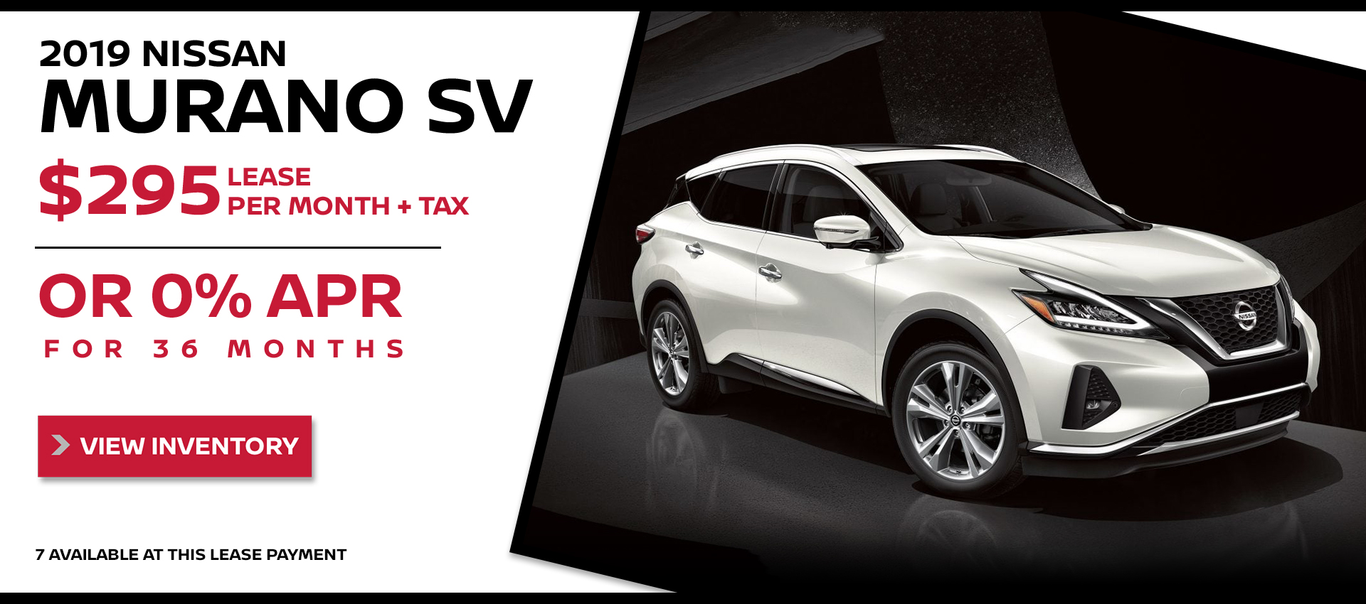 Mossy Nissan - Nissan Murano $295 Lease HP