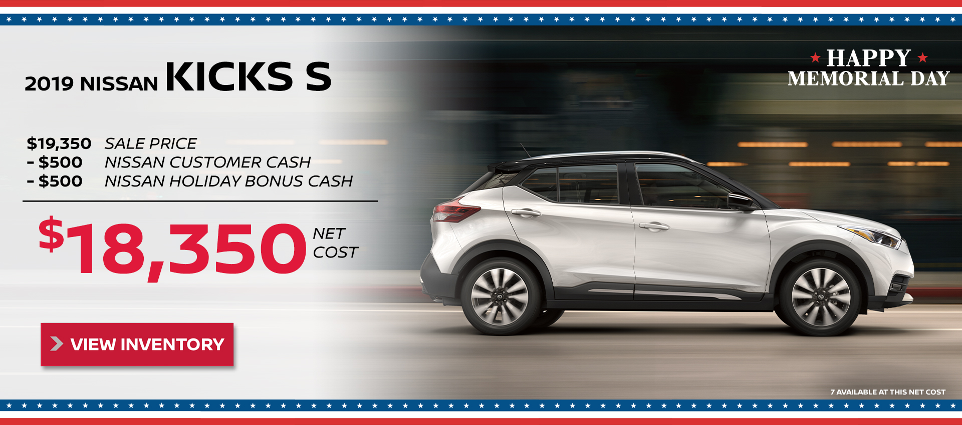 Mossy Nissan - Kicks $18,350 HP