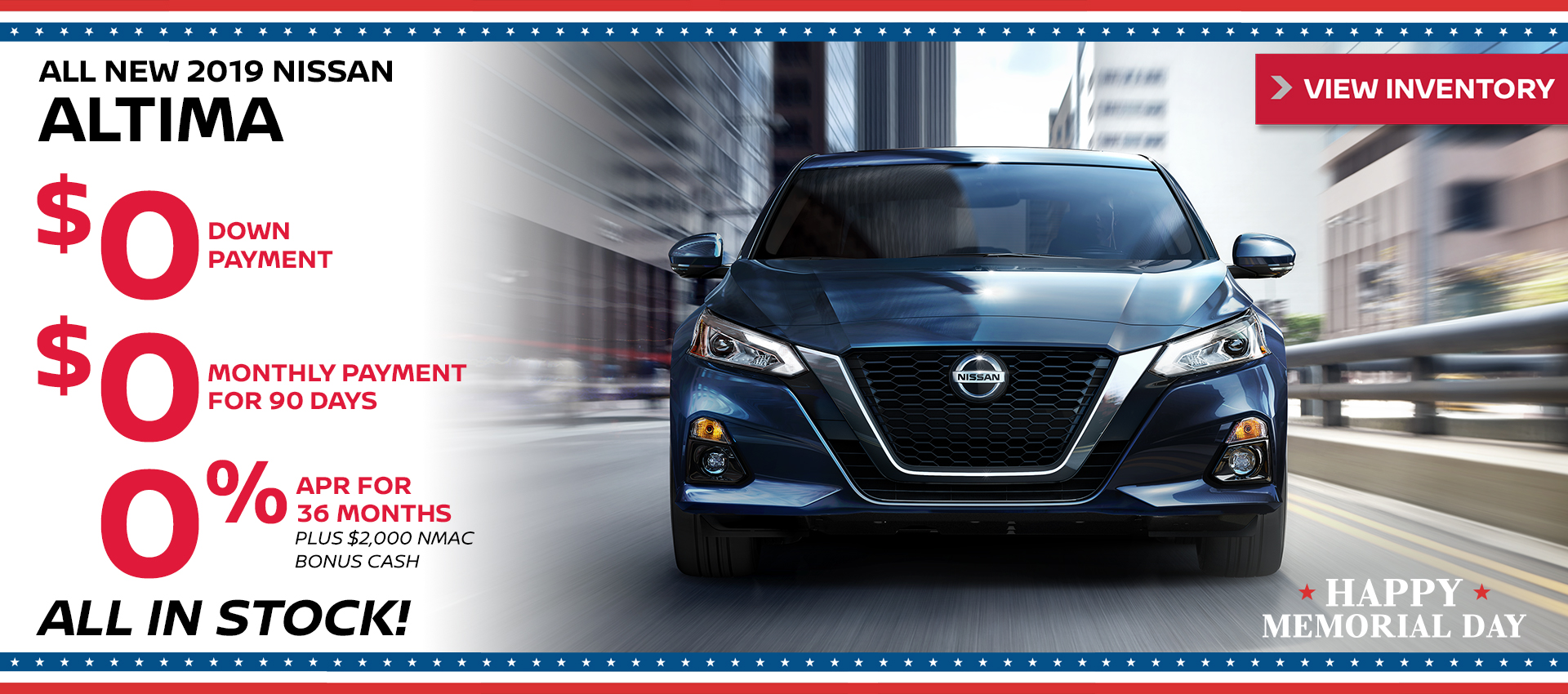 Mossy Nissan - Nissan Altima $0 $0 $0 Offer HP
