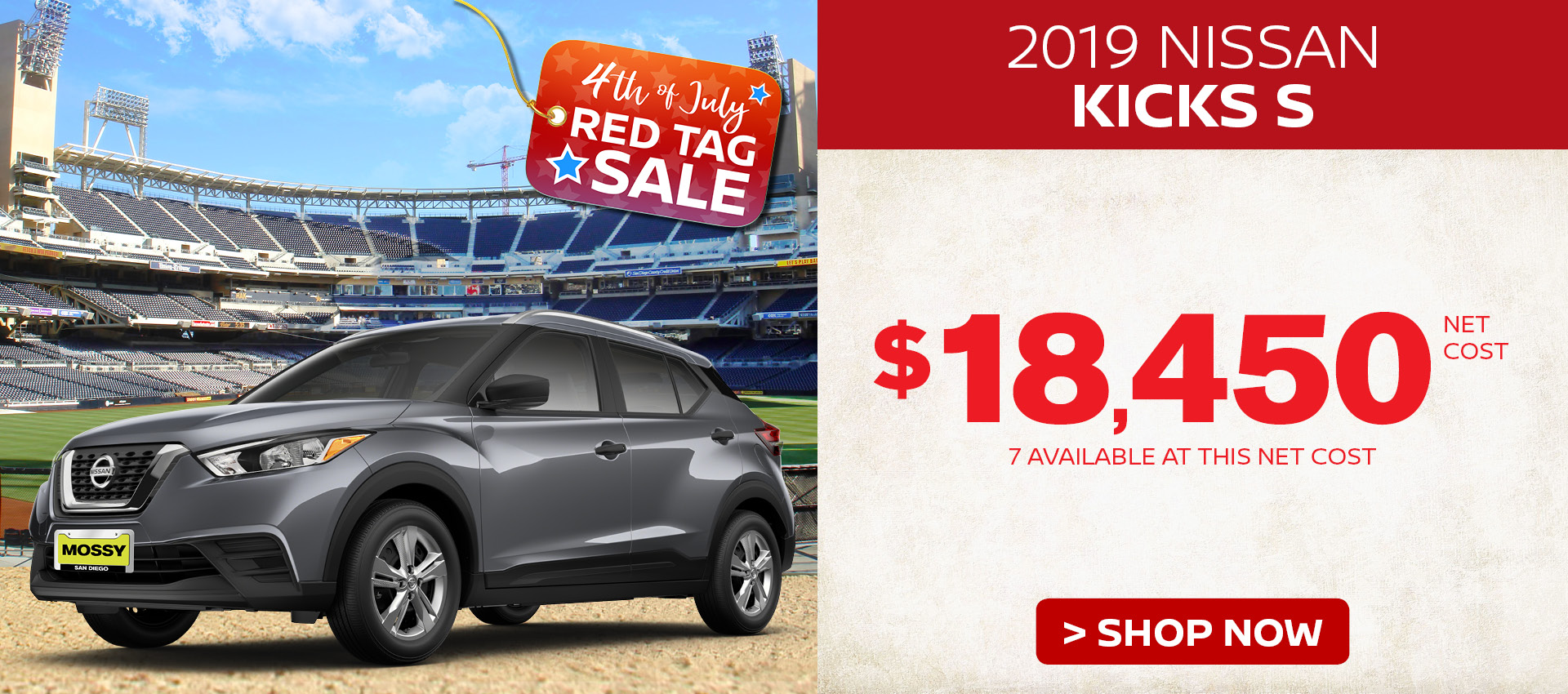 Mossy Nissan - Nissan Kicks $18,450 HP