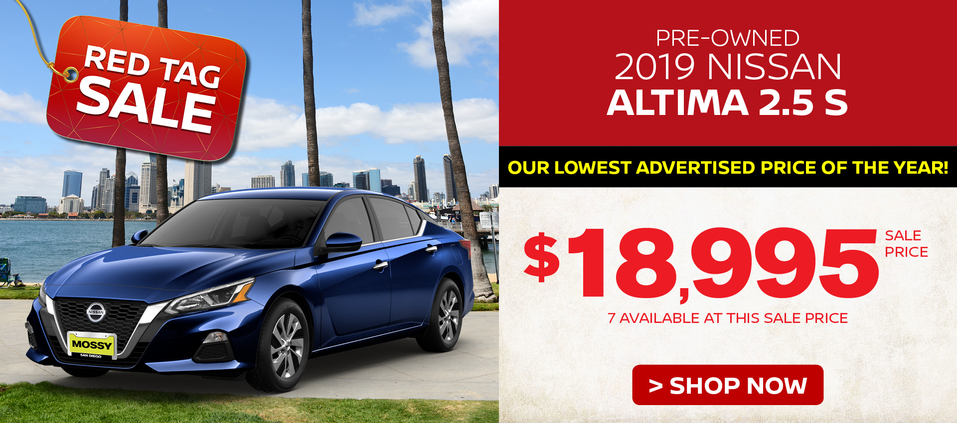 Mossy Nissan - PreOwned Altima Summer Savings HP