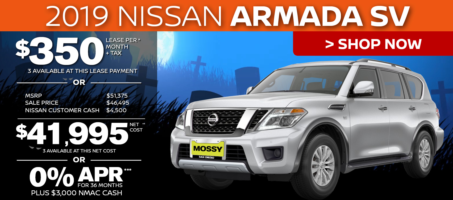 Mossy Nissan - Nissan Armada HP