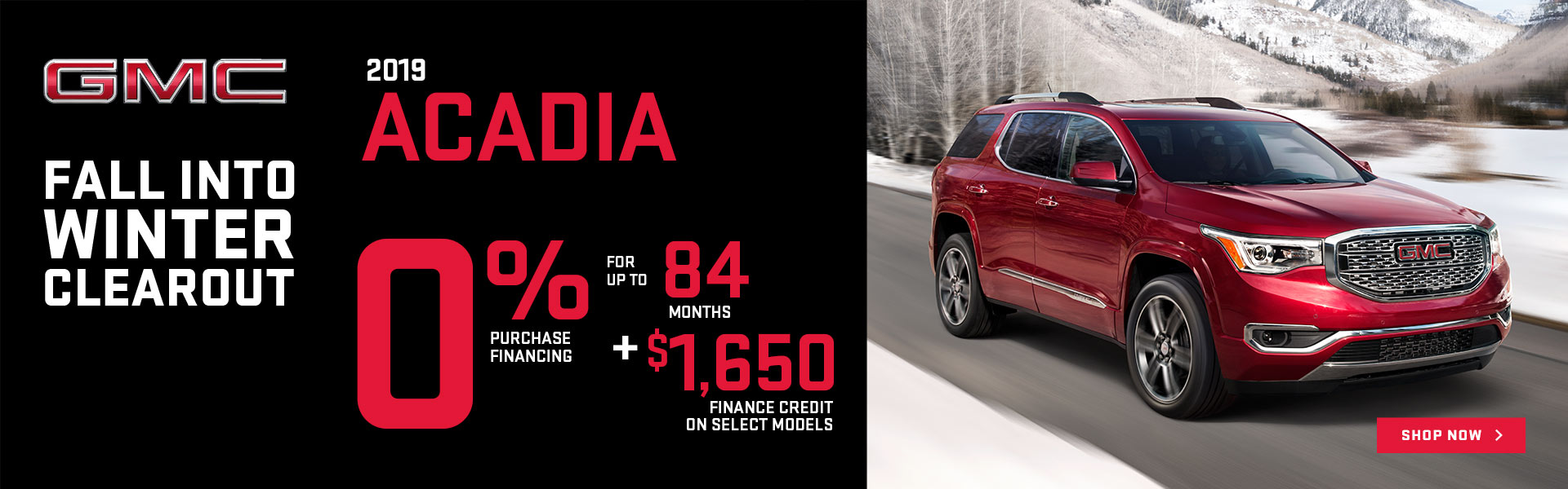 GMCCA - Western - GMC Acadia