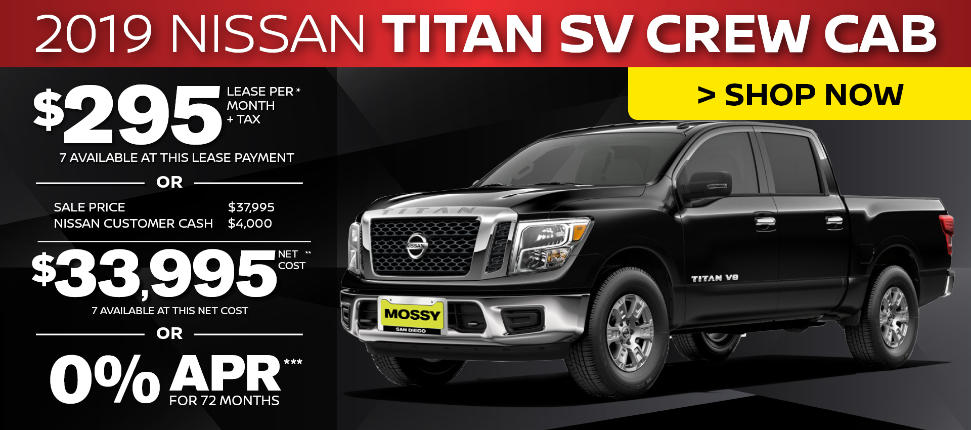 Mossy Nissan - Nissan Titan Purchase HP