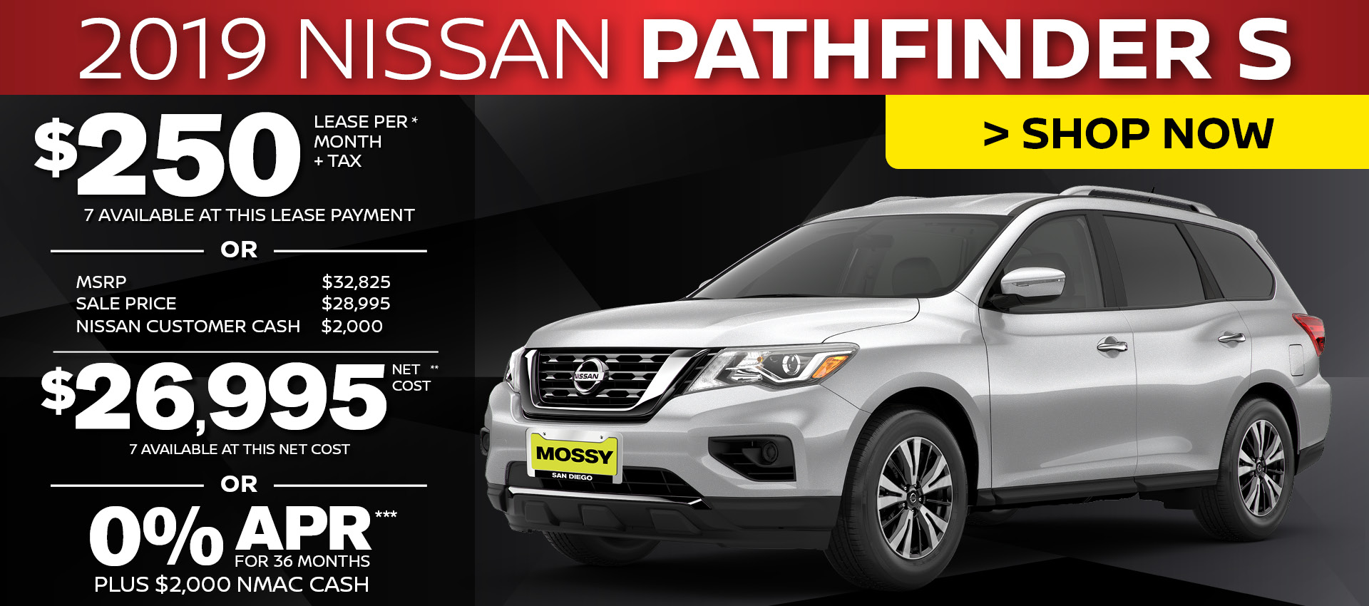 Mossy Nissan - Nissan Pathfinder $26,995 Purchase HP