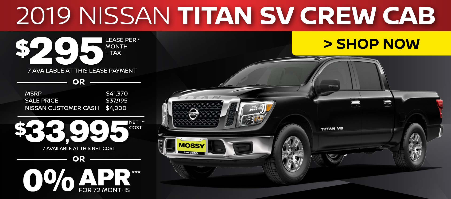 Mossy Nissan - Nissan Titan Purchase HP