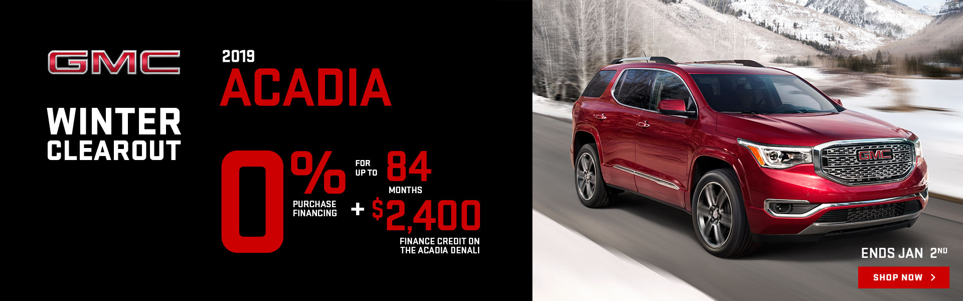 GMCCA - Western - GMC Acadia