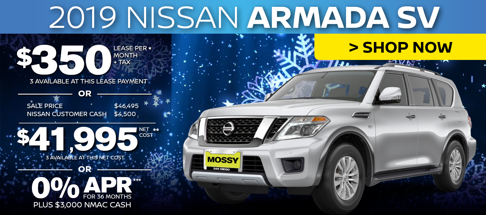 Mossy Nissan - Nissan Armada HP
