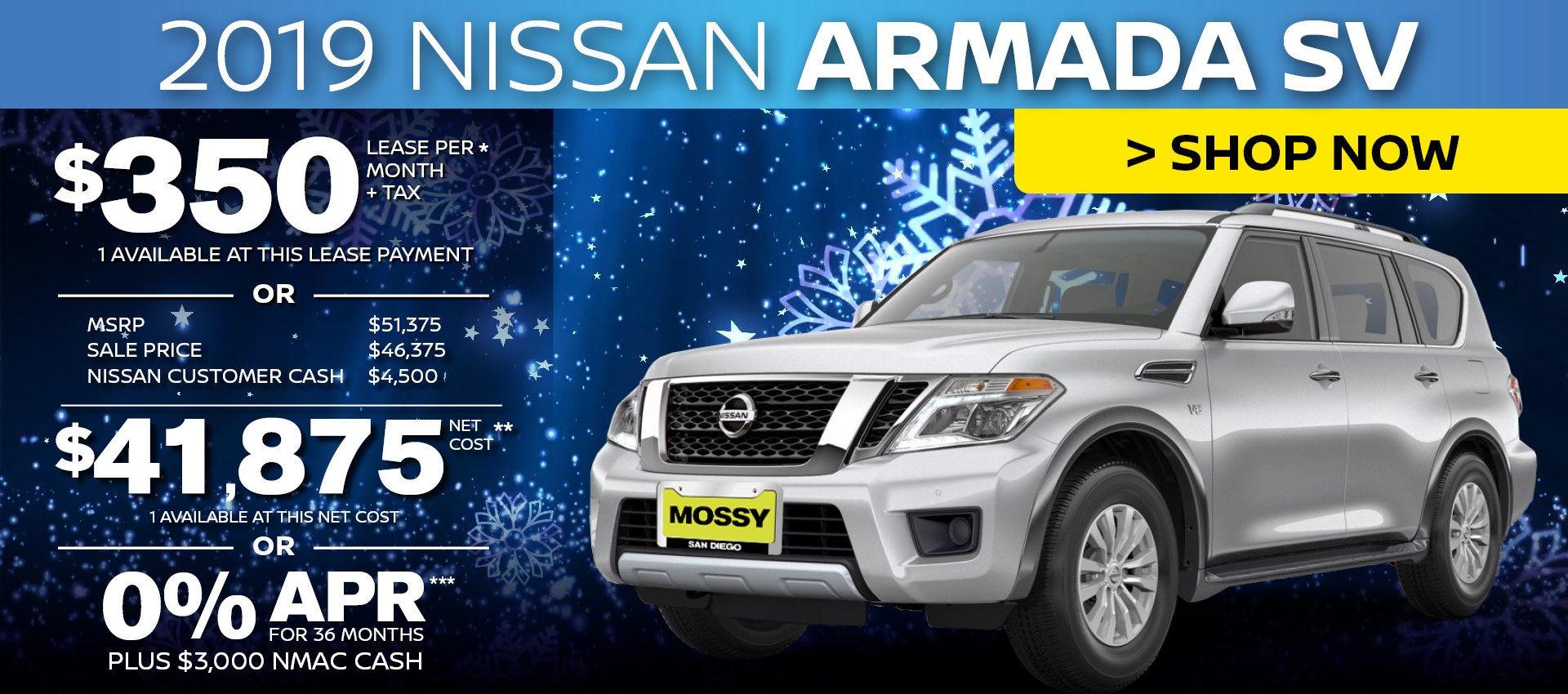 Mossy Nissan - Nissan Armada HP