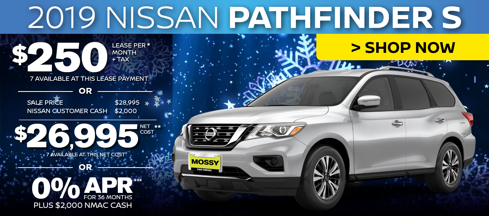Mossy Nissan - Nissan Pathfinder $26,995 Purchase HP