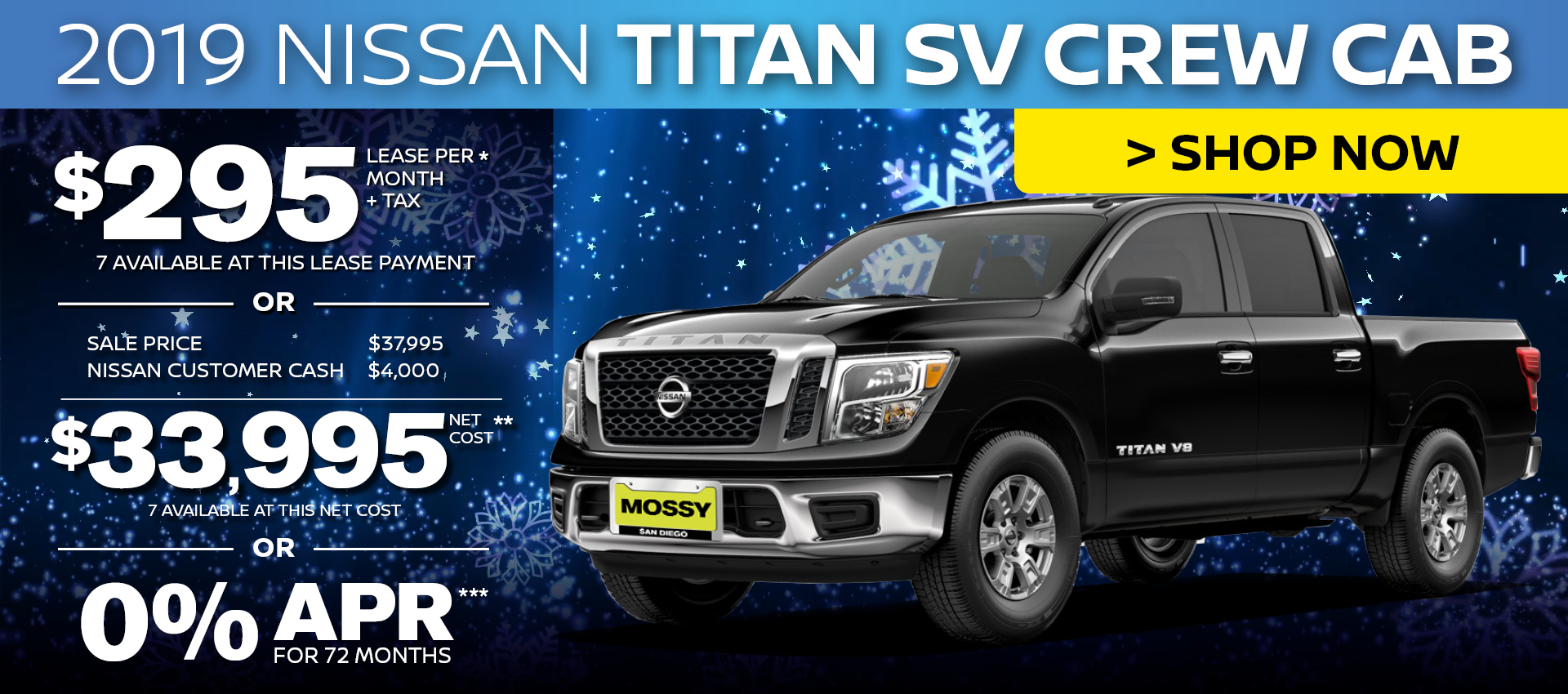 Mossy Nissan - Nissan Titan Purchase HP
