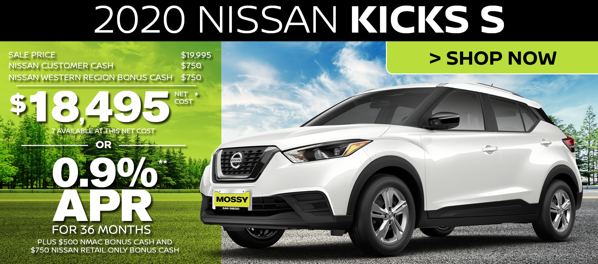 Mossy Nissan - Kicks HP