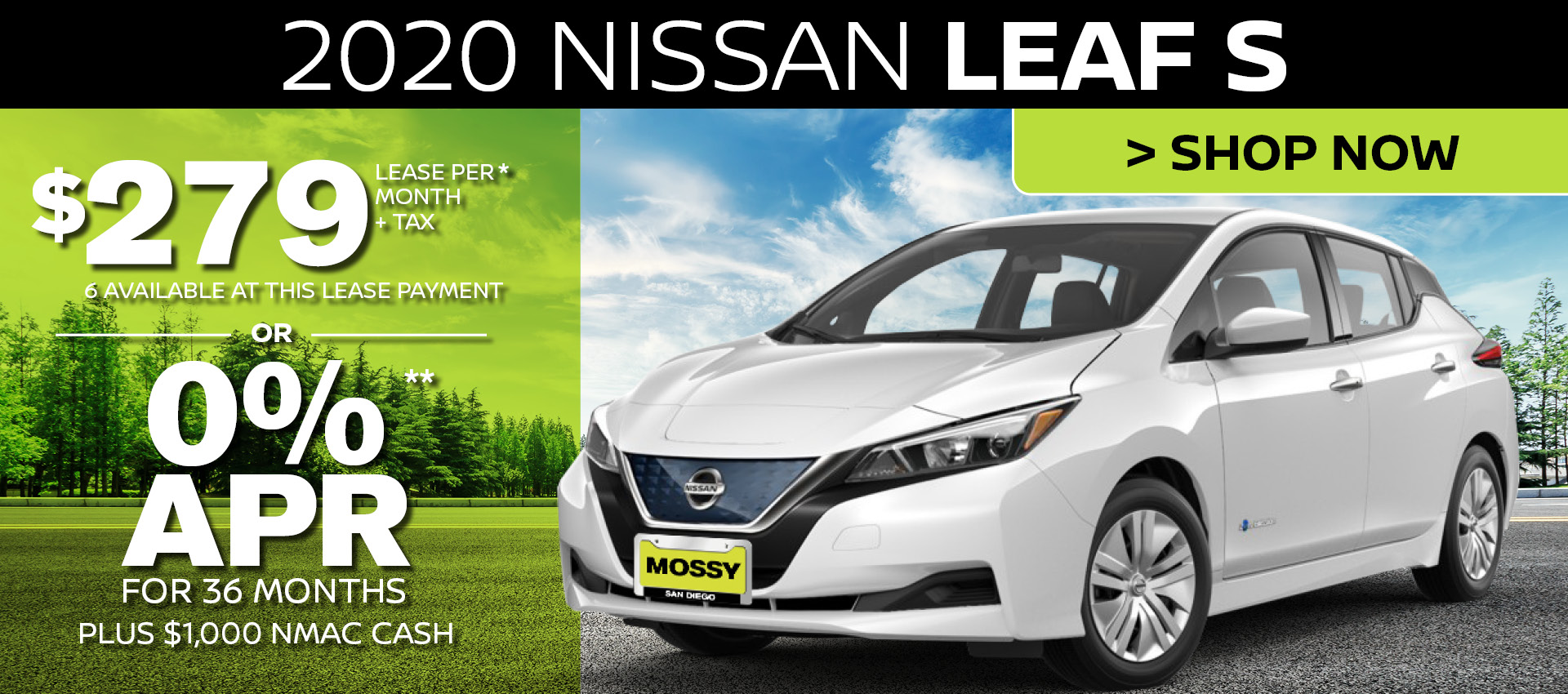 Mossy Nissan - Leaf HP