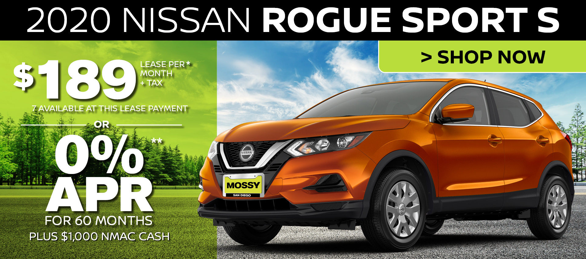 Mossy Nissan - Rogue Sport HP