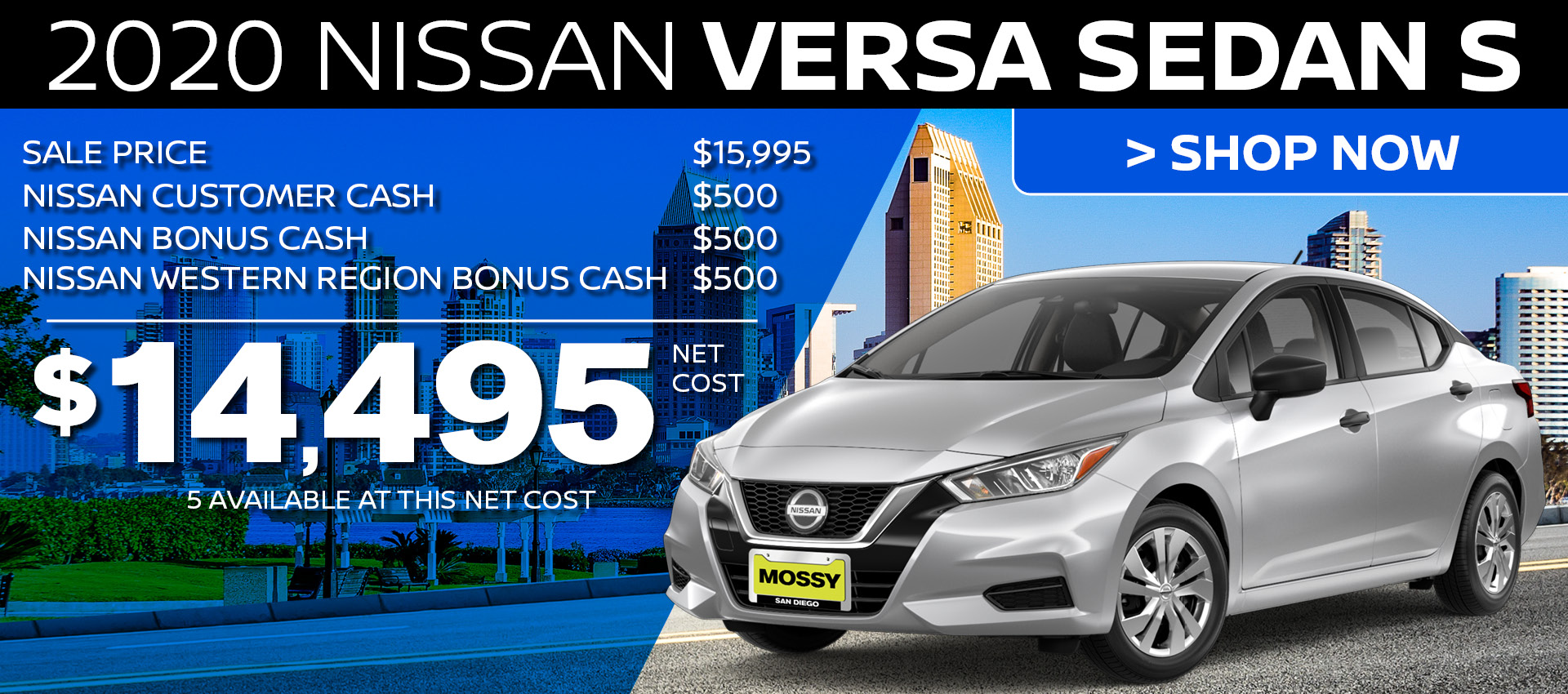 Mossy Nissan - Versa HP