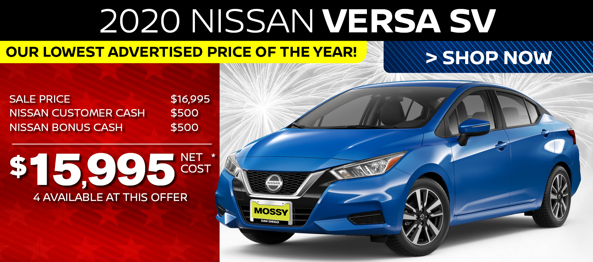 Mossy Nissan - Versa HP