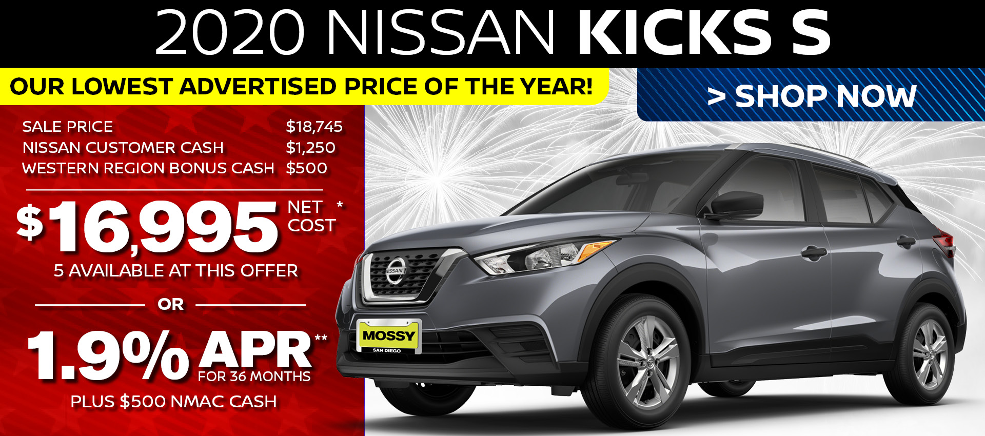 Mossy Nissan - Kicks HP