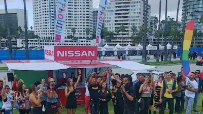 Nissan at Pride Photo