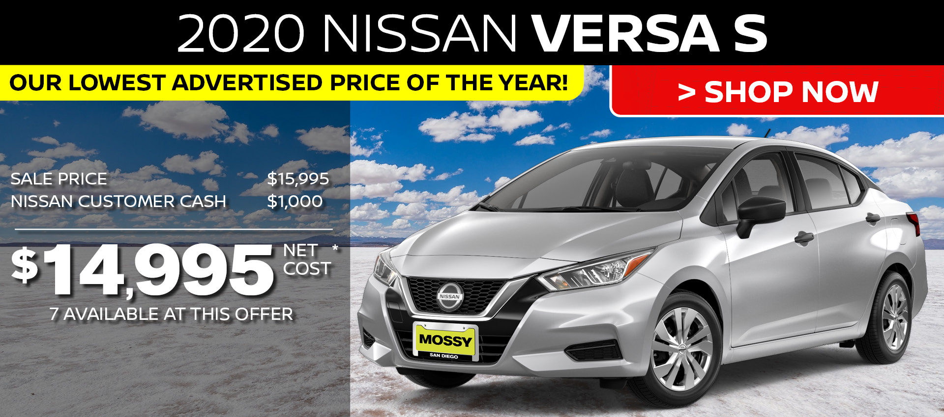 Mossy Nissan - Versa HP